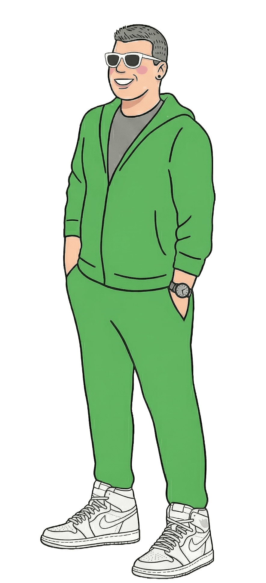 Illustration of Ramin Mousavi